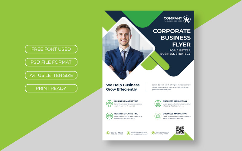 Corporate Business Flyer Design Corporate Identity