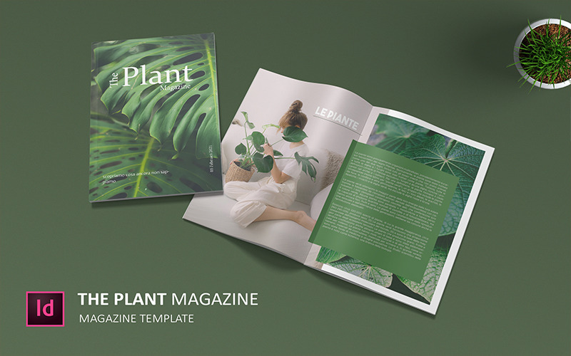 Plant - Magazine Template