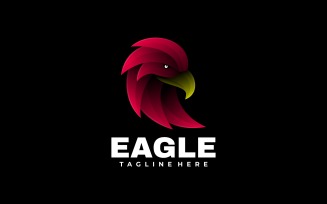 Eagle Gradient Logo Template