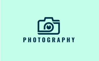 Photography logo vector design template.