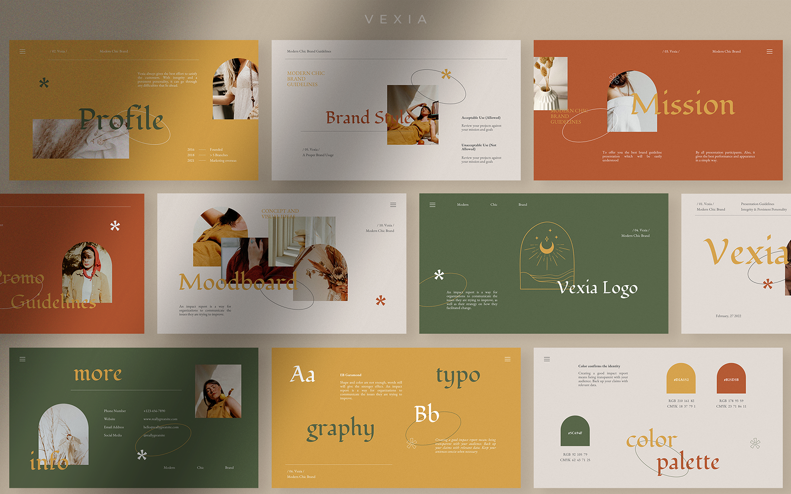 Kit Graphique #193812 Vexia Automne Divers Modles Web - Logo template Preview