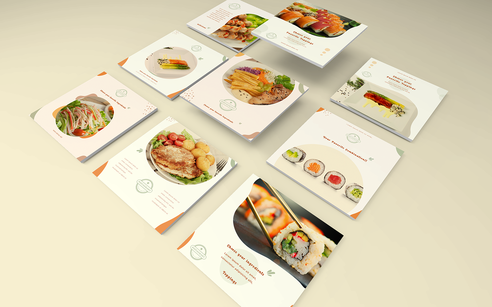 Social Media Templates- Restaurant