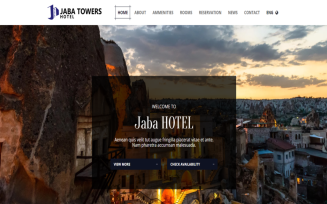 Jaba Hotel Bed & Breakfast-Multipurpose Premium HTML5 Website Template