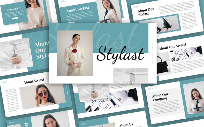 Stylast Fashion Presentation Template PowerPoint Template