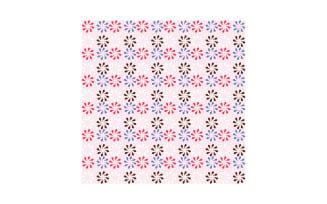 Flower Fabric Design Pattern