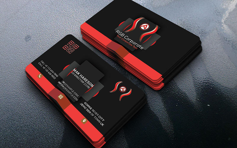 Creative Business Card so -151 Corporate Identity