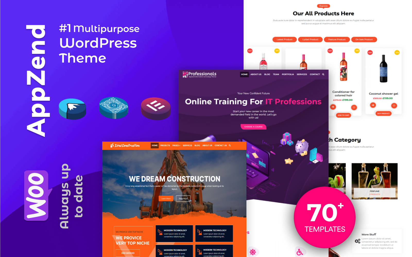Appzend Pro - Multipurpose WordPress Themes