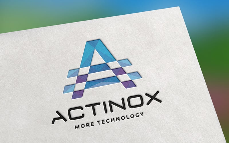 Actinox Letter A Professional Logo Logo Template