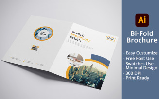 Bi-Fold Company Brochure Template