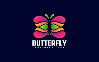 Butterfly Gradient Logo Templates