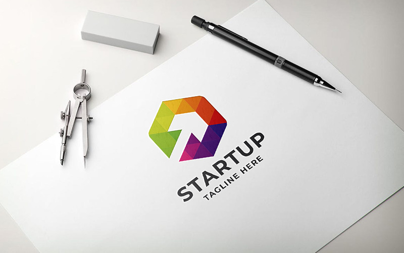 Professional Startup Logo Logo Template