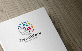Trend Work Professional Logo