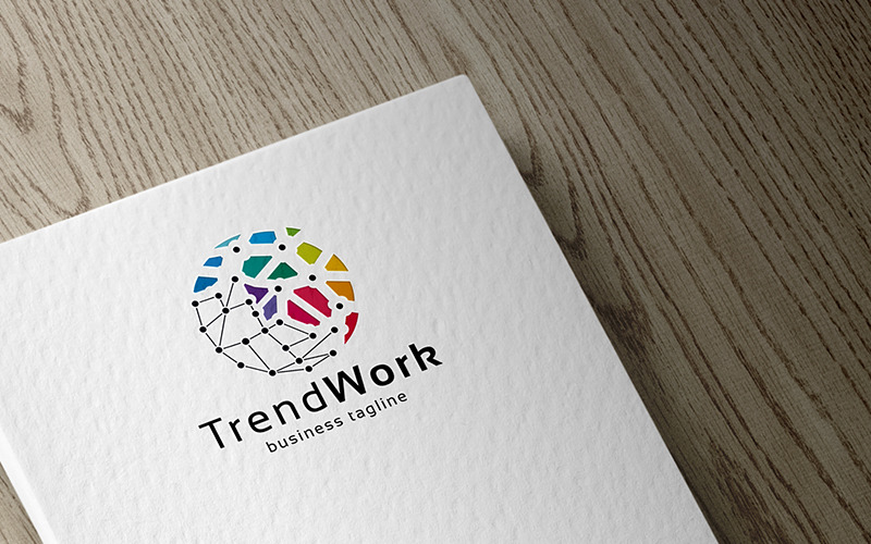 Trend Work Professional Logo Logo Template