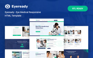 Eyeready - Eye Medical Responsive Website Template
