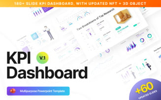 KPI Dashboard Professional PowerPoint Template