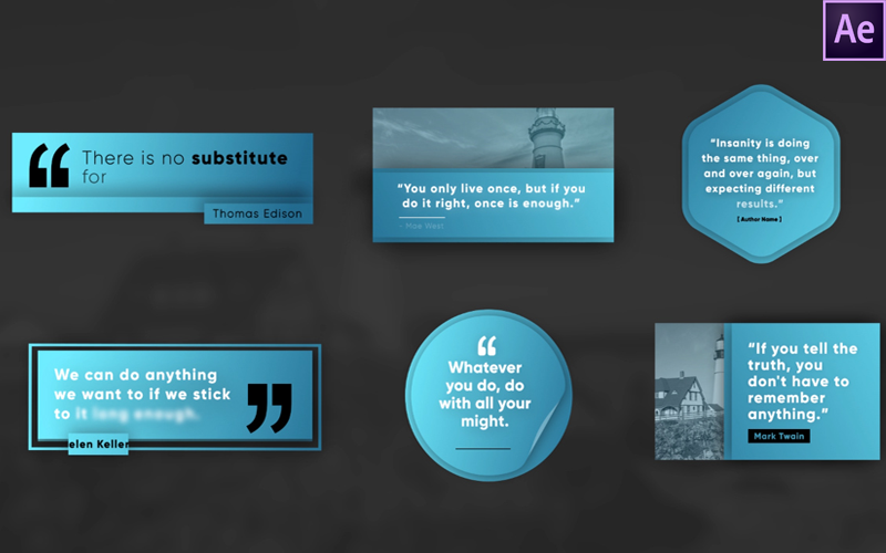 Kit Graphique #194429 Quote Title Divers Modles Web - Logo template Preview