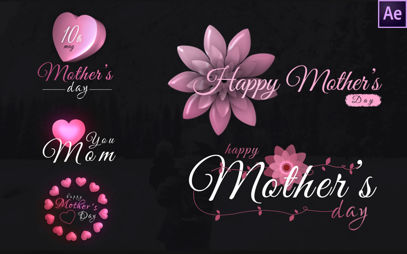 Kit Graphique #194466 Mothersday Mother Divers Modles Web - Logo template Preview