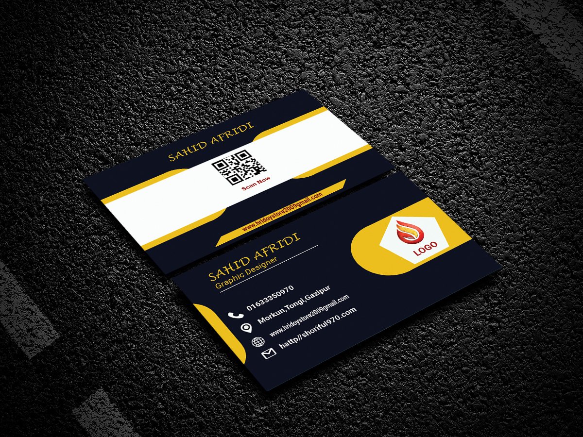 Template #194479 Business Card Webdesign Template - Logo template Preview