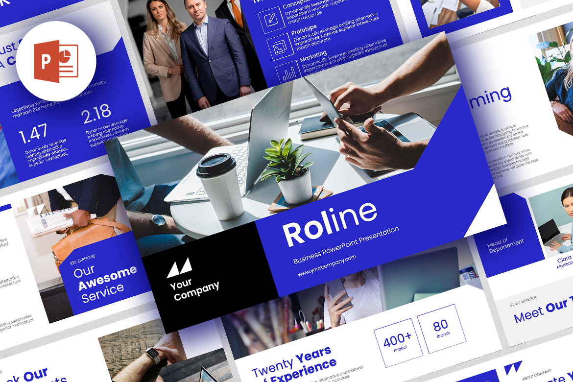 ROLINE PowerPoint Business Presentation