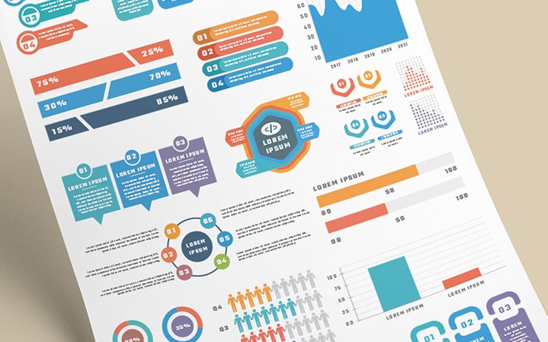 Kit Graphique #194519 Bar Chart Divers Modles Web - Logo template Preview