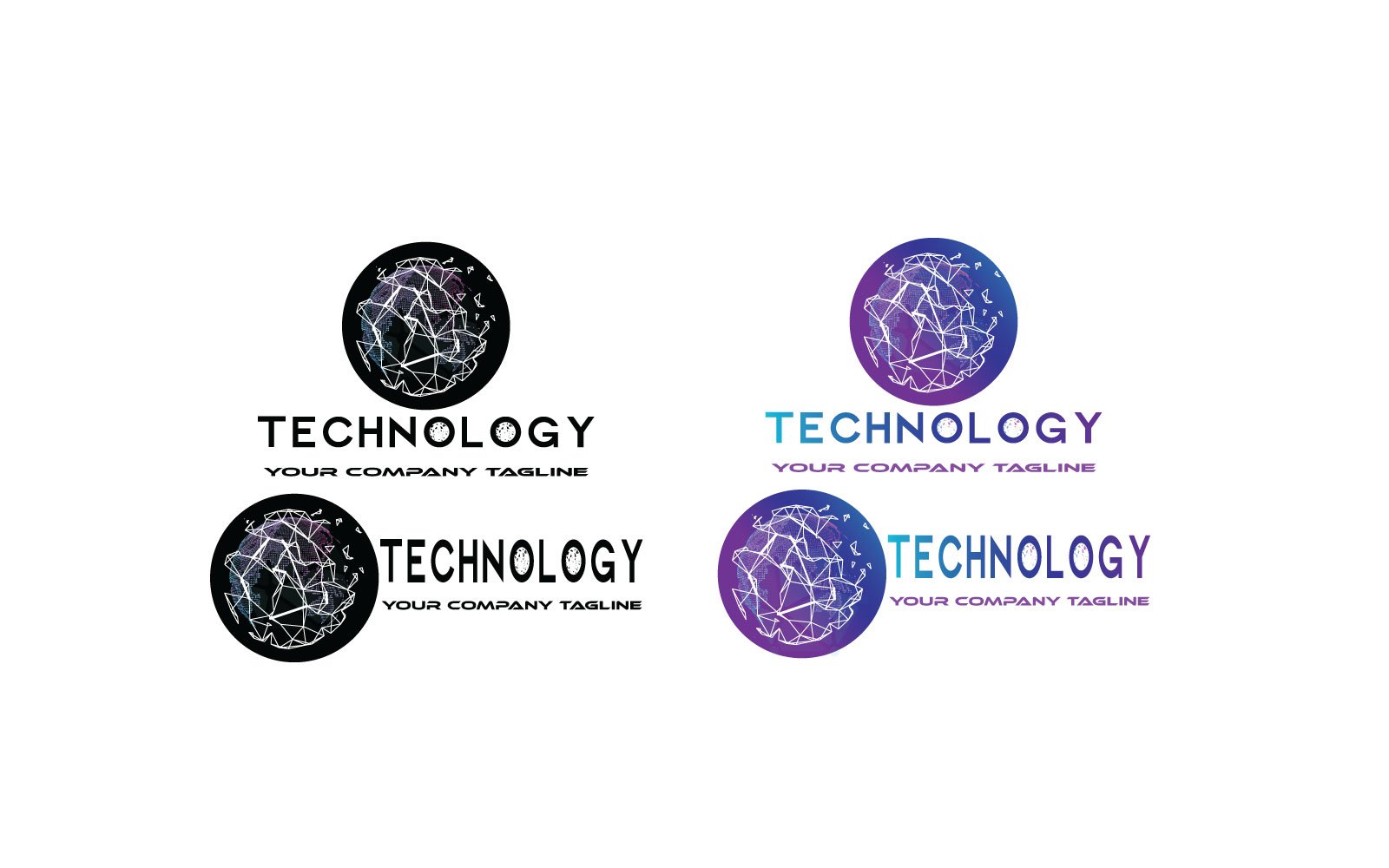 Kit Graphique #194520 Technologie Agence Web Design - Logo template Preview