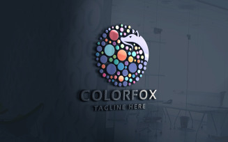 Color Fox Professional Logo