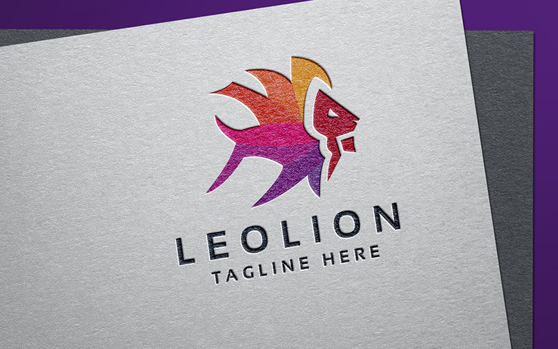 Valiant Lion Professional Logo Logo Template
