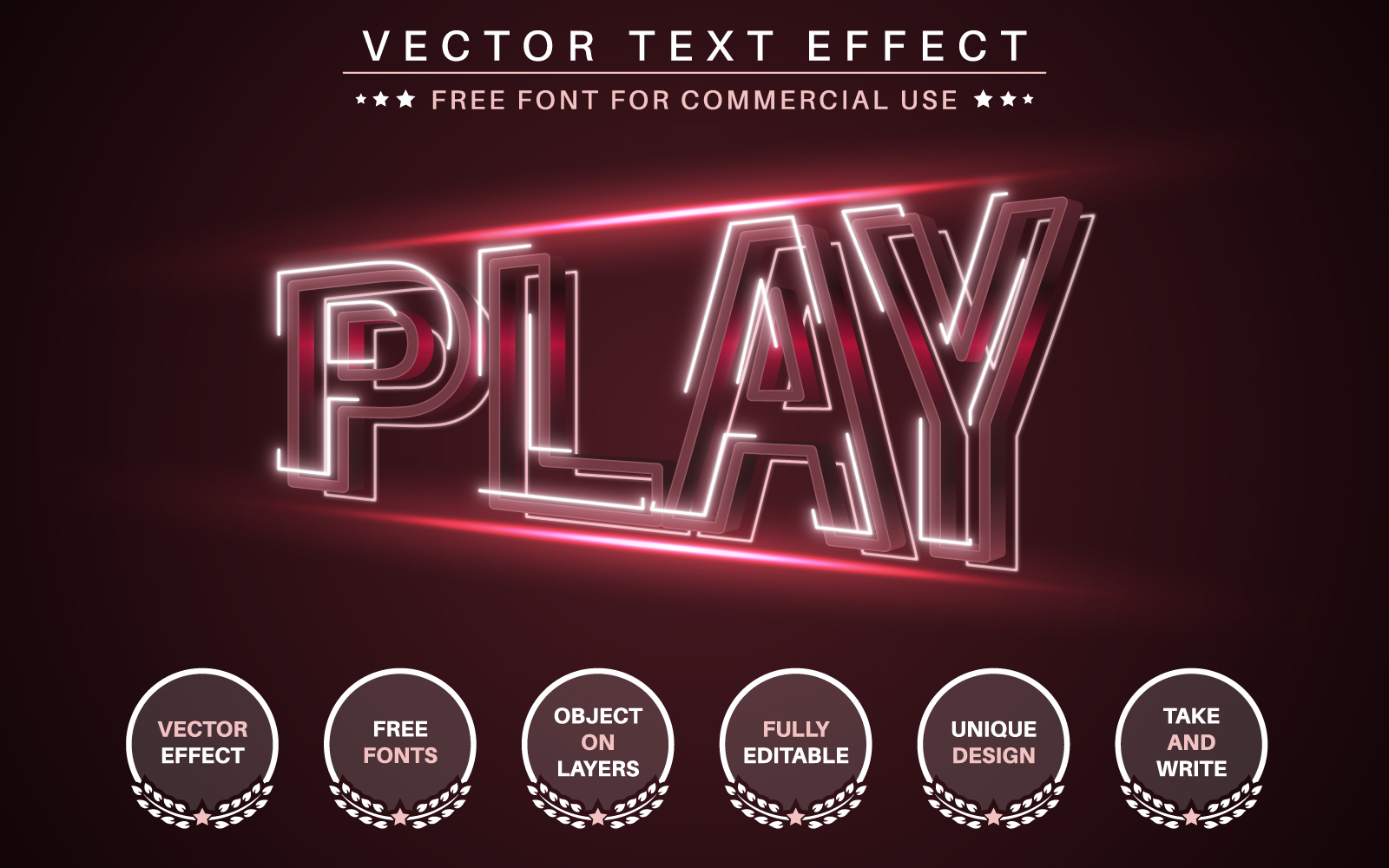 Template #194630 Effectfont Styleeditable Webdesign Template - Logo template Preview