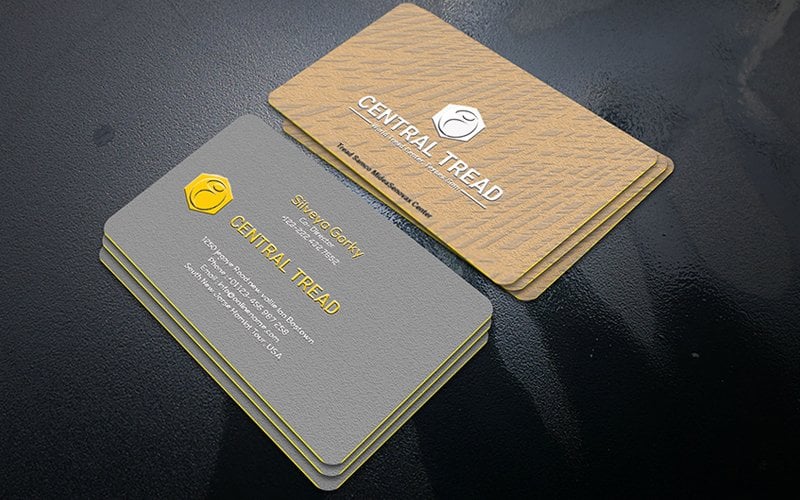 Template #194676 Business Card Webdesign Template - Logo template Preview