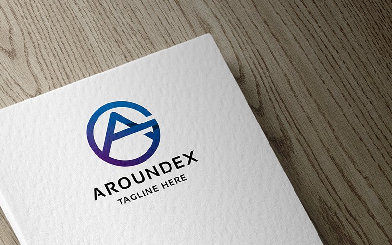 Aroundex Letter A Professional Logo Logo Template