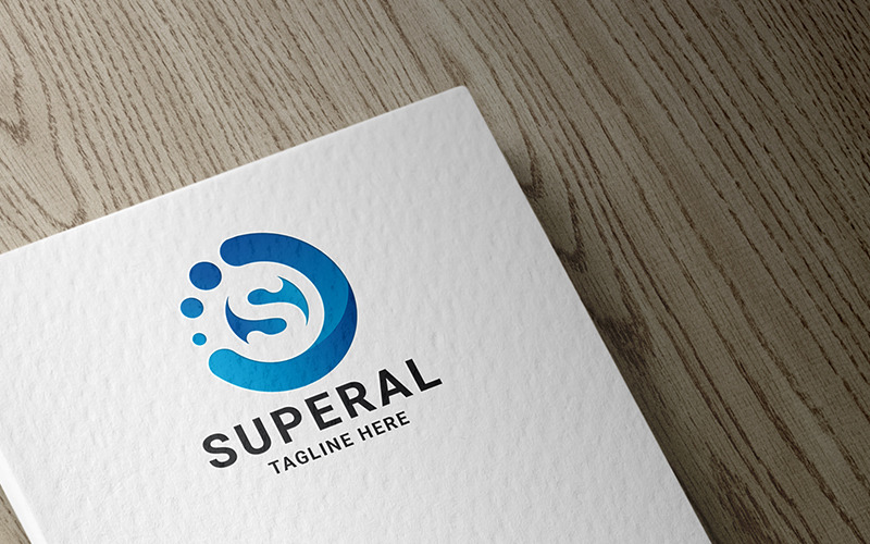 Superal Letter S Professional Logo Logo Template