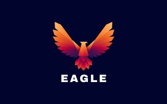 Vector Eagle Colorful Logo