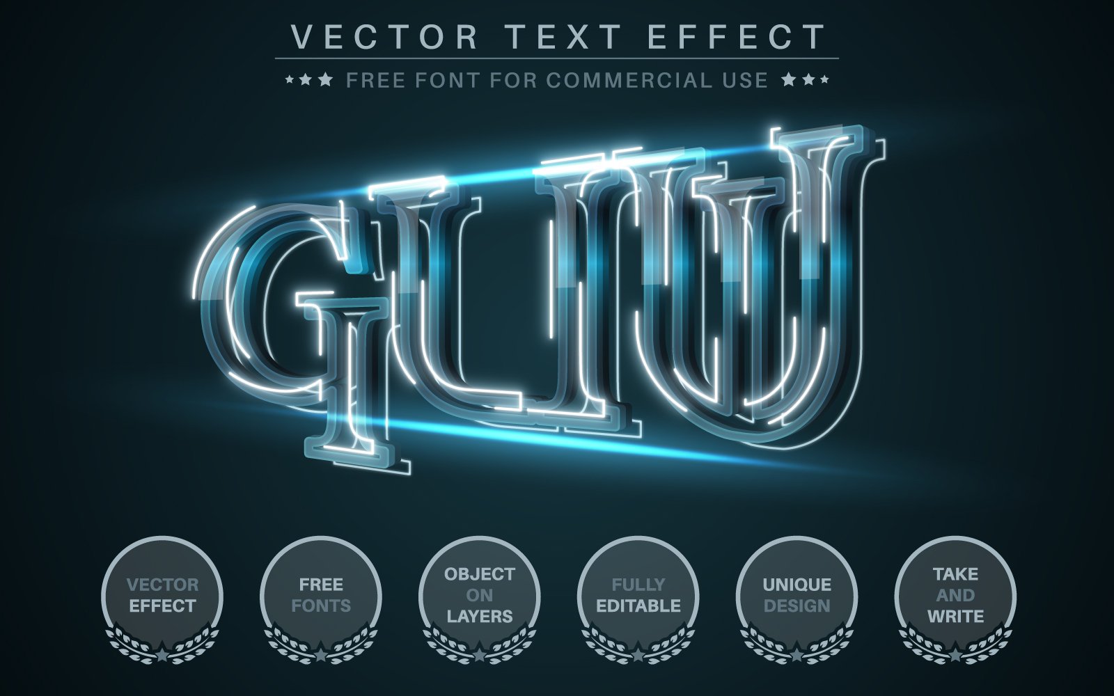 Kit Graphique #194717 Effet Font Web Design - Logo template Preview