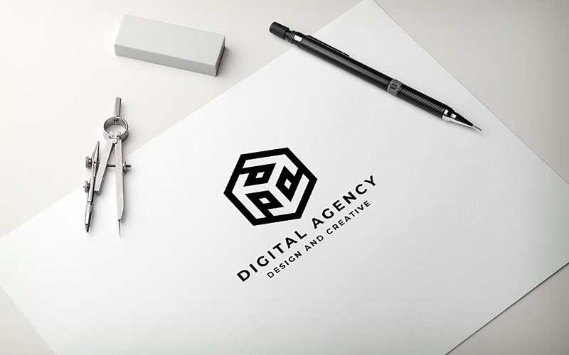 Digital Agency Professional Logo Logo Template