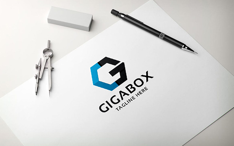 Gigabox Letter G Professional Logo Logo Template