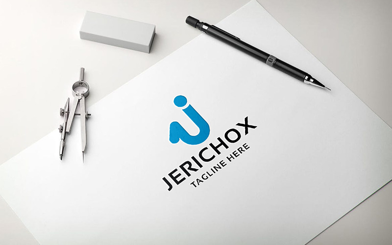 Jericho Letter J Professional Logo Logo Template