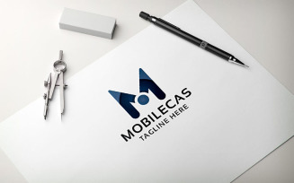Mobilecas Letter M Professional Logo