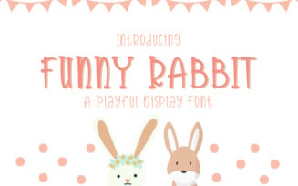 Funny Rabbit - A Playful Font