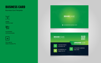 Professional Corporate Business Card Template