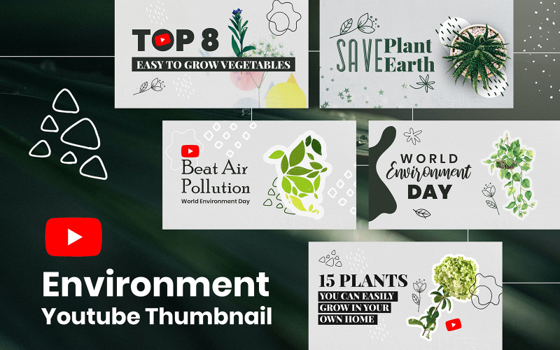 Environment Youtube Thumbnail Cover Social Media