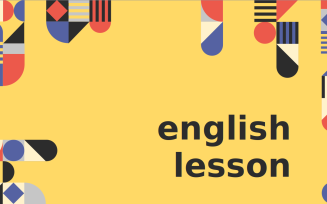 English lessons Presentation PowerPoint Template