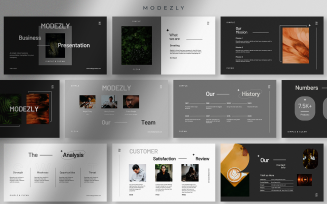 Modezly - Simple and Clean Business Presentations