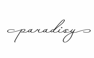 Paradisy Classic Signature Font