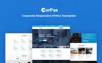 Corpas - Corporate Responsive Website Template