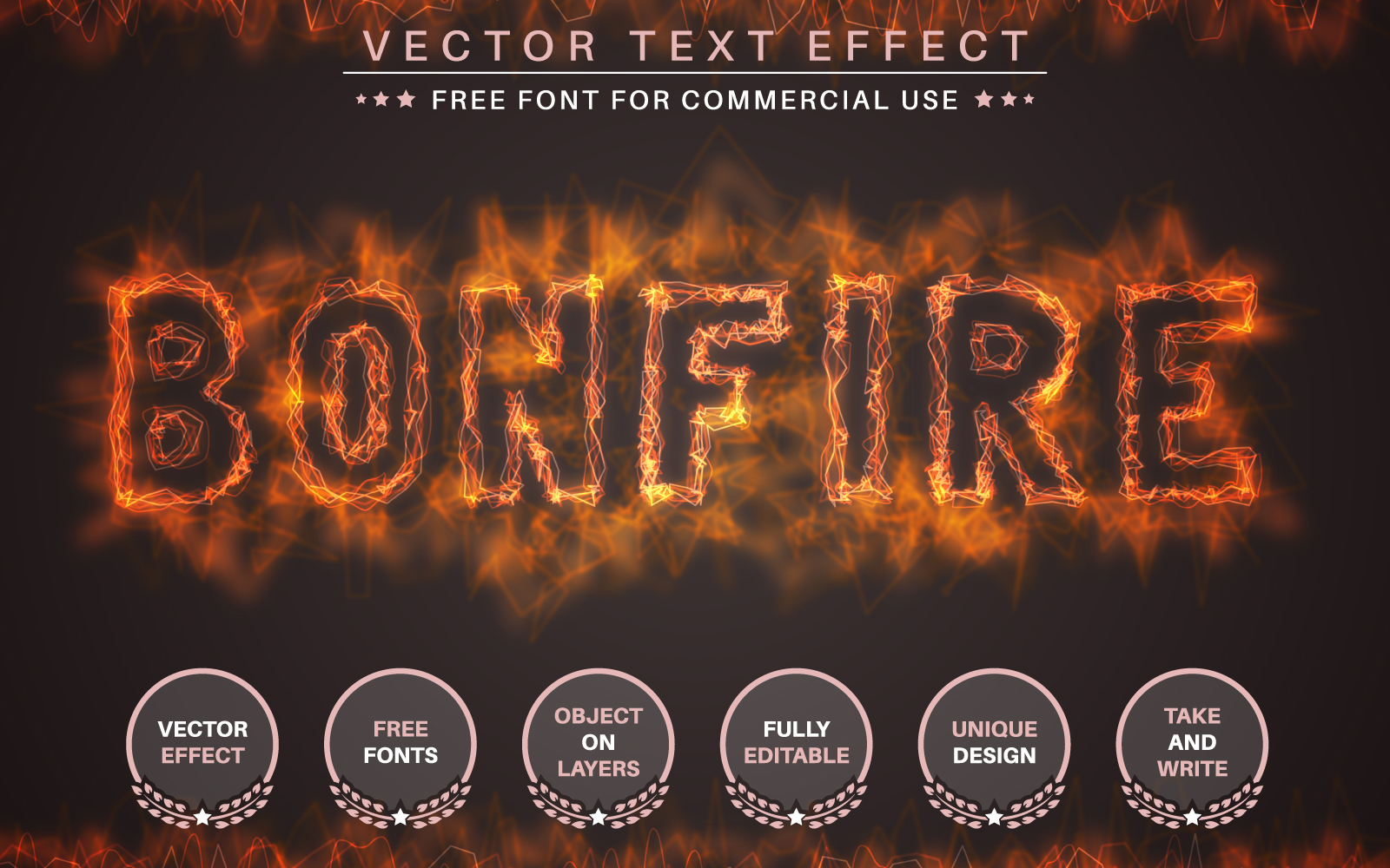 Template #195428 Effectfont Styleeditable Webdesign Template - Logo template Preview