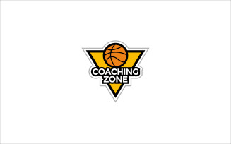 basket ball coaching vector template