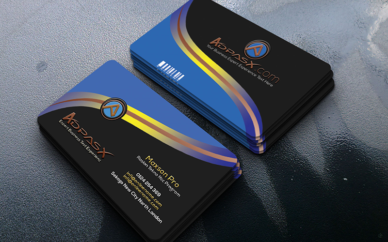 Digital Business Card so-169 Corporate Identity
