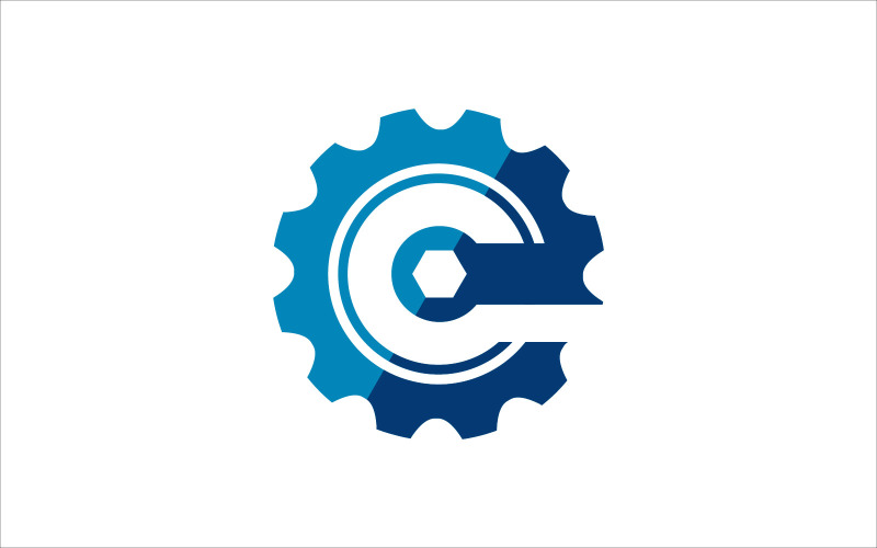 Engineer maintenance vector template Logo Template