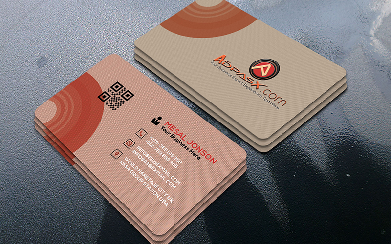 Personal Business Card so-164 Corporate Identity