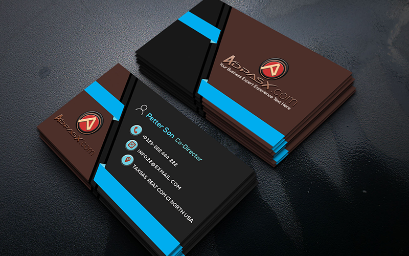 Professional Business Card so-167 Corporate Identity